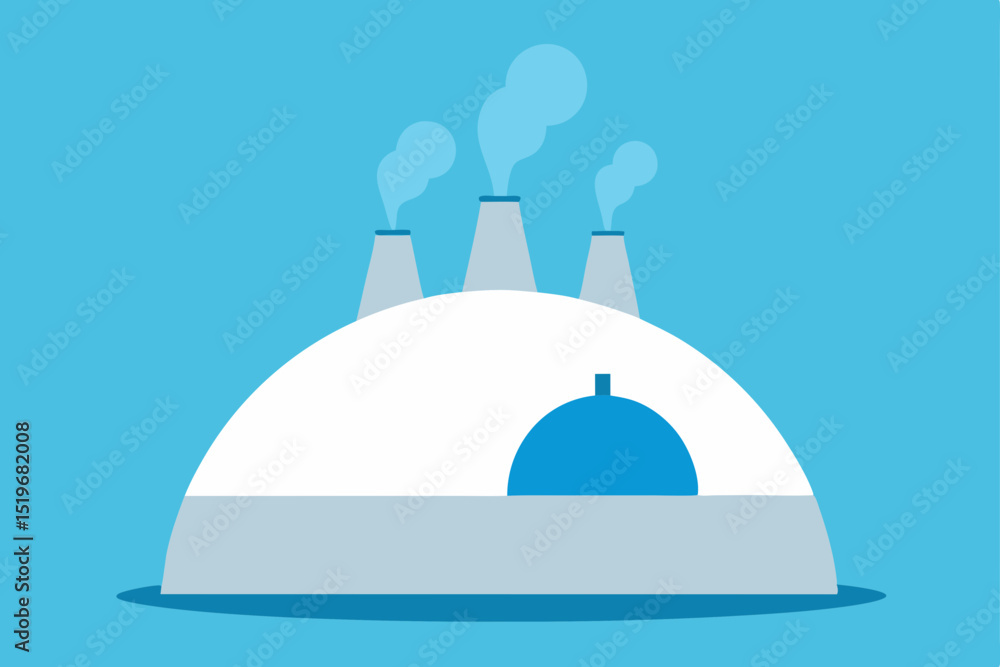 Industrial Factory Efficient Energy Production and Environmental Impact Industrial Factory Efficient Energy Production and Environmental Impact