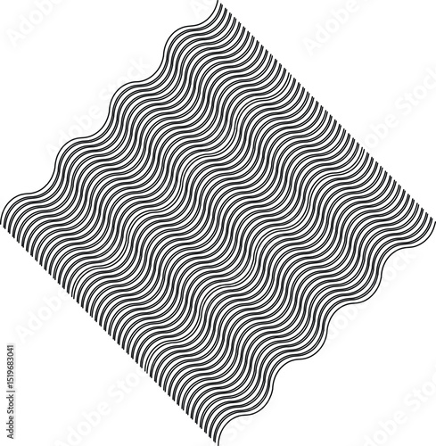 vector twist shape background design