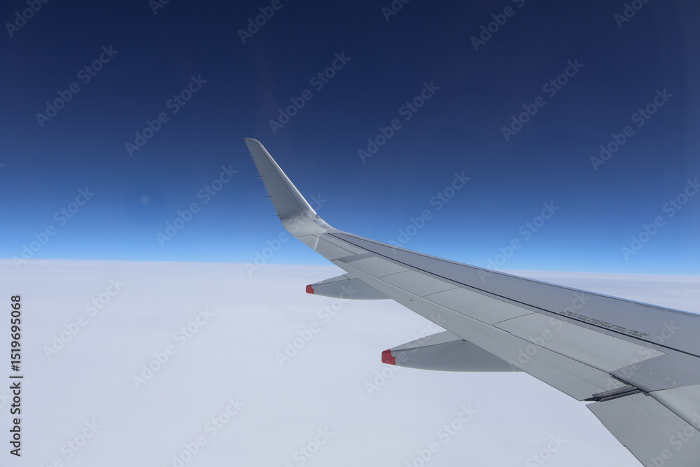 Obraz premium View from a Plane