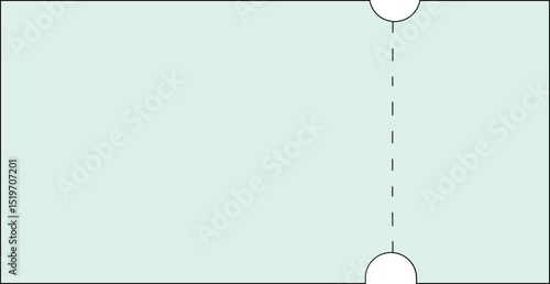 Paper Coupon Illustration – Discount or Promotion Ticket Design