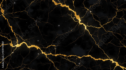 lightning in the night sky