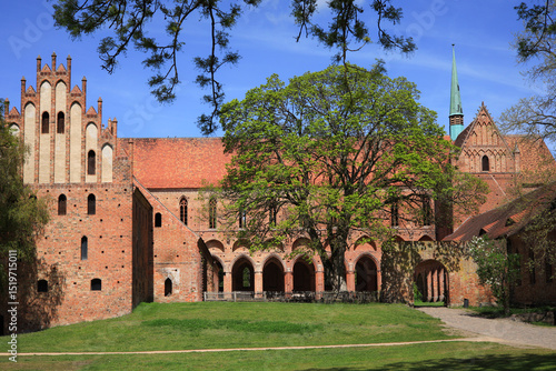 Vászonkép The Cistercian monastery of Chorin in the Schorfheide Biosphere Reserve, Barnim