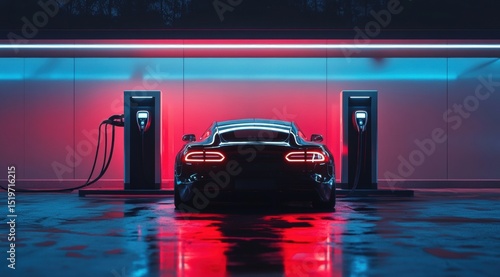 Electric car charging 