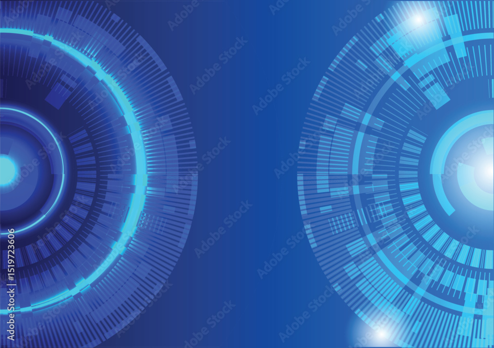 custom made wallpaper toronto digitalCircle technology abstract background. Concept of futuristic cyberspace graphic design digital pattern network connection, vector shape, electronic interface, high technology, creative wallpaper.