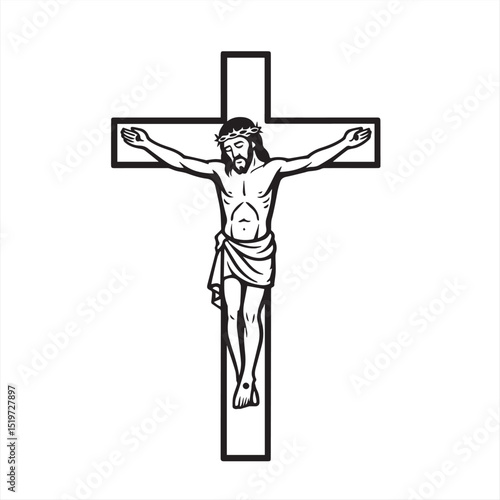 jesus christ on cross
