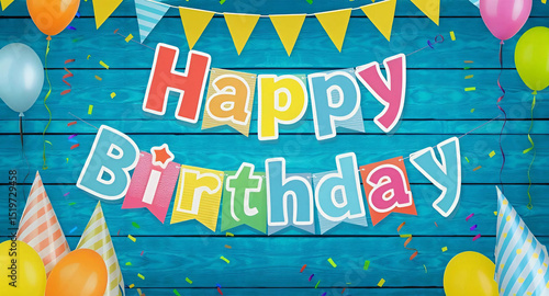 A vibrant 