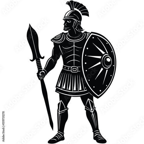 Ancient Roman Soldier  A Powerful Illustration of Military History