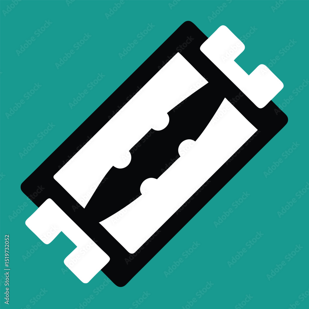 razor icon Simple thin line stroke vector razor icon Simple thin line stroke vector