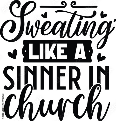 Sweating like a sinner in church design File