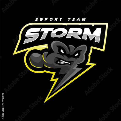Storm mascot logo