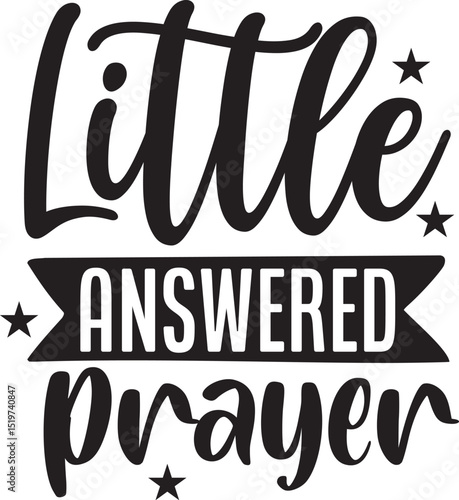 Little answered prayer vector design File