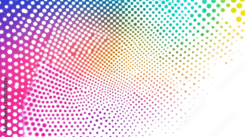 Colorful dotted swirl background design. Colorful dotted swirl background design.