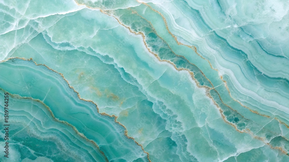 Obraz premium arctic blue marble stone texture abstract background