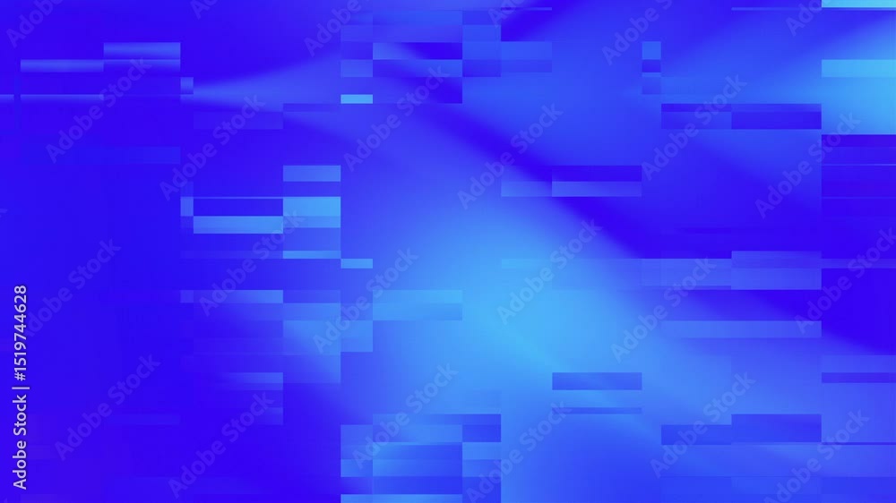 Abstract Blue Digital Background With Glitch Texture Abstract Blue Digital Background With Glitch Texture
