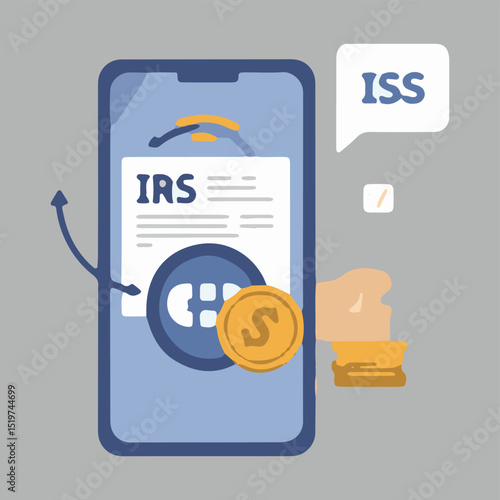 IRS Tax Payment via Mobile App