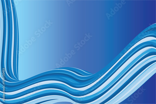 Abstract vector fluid zigzag line wave background