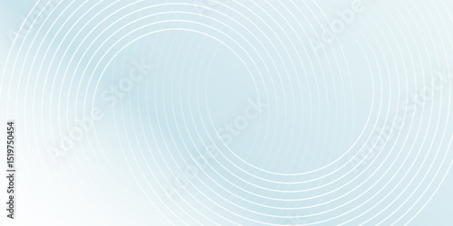 Modern abstract background. Glossy white gradient circle lines. Minimal geometric pattern. Simple graphic elements. Vector illustration, eps10.