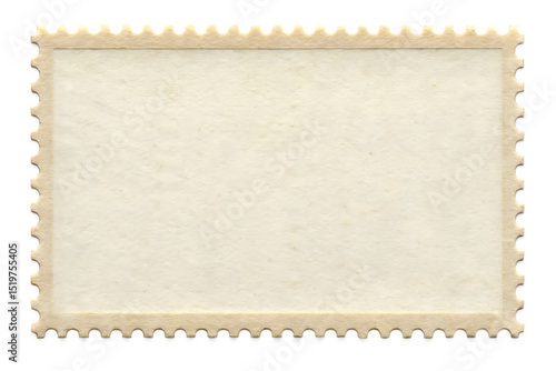  blank postage stamp clean postage stamp isolated on white background