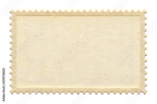 blank postage stamp clean postage stamp isolated on white background
