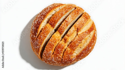 Wallpaper Mural クープが美しい丸型カンパーニュ風パン、素朴な味わい Torontodigital.ca