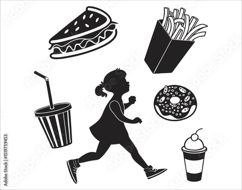 Vector Fast Food for Menu Design