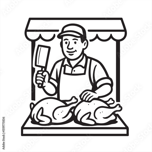 broiler chicken seller