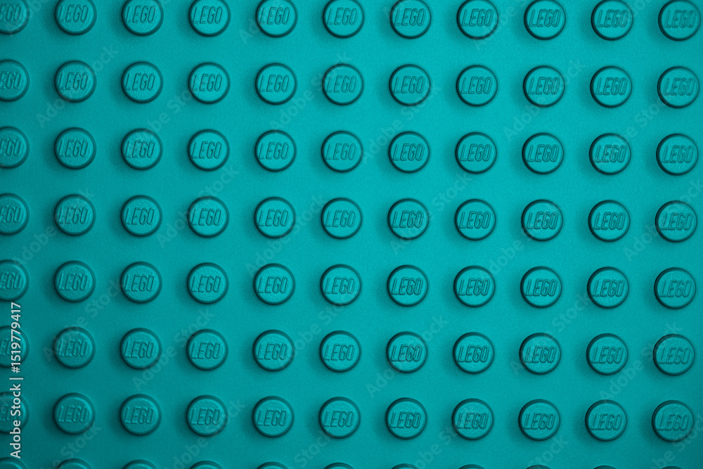 Obraz premium LEGO Classic Baseplate background