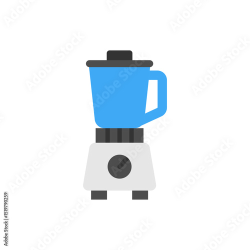 Vector illustration of an Blender icon on a white background