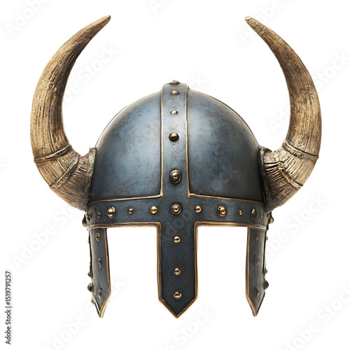 Viking helmet medieval helmet with horns 