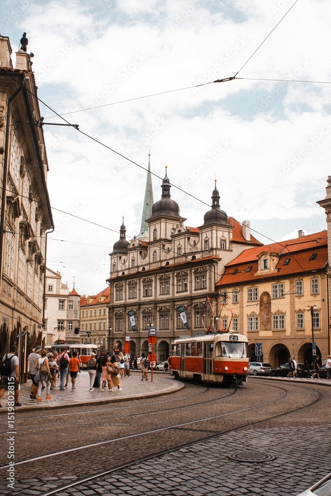 Obraz premium czech old town