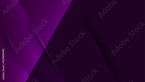 モダンな紫の斜線デザイン背景素材
