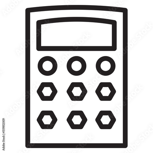 Calculator Math Tool Line