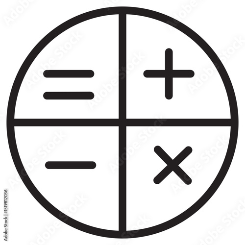 Calculator Math Tool Line