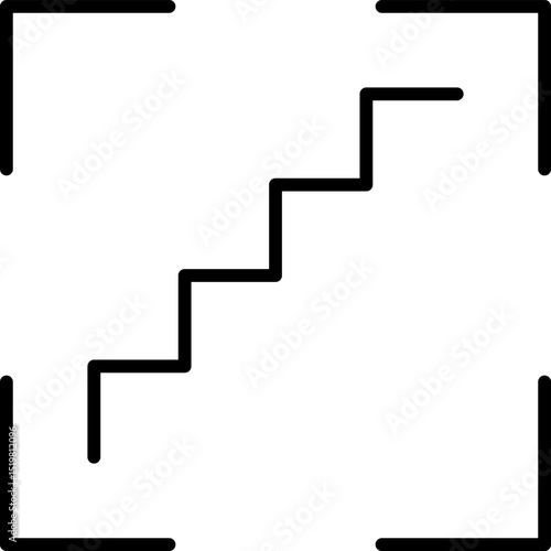 Focus, concentration icons collection. Goal, Target outline Linear icon set. Vector illustration