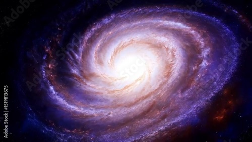 spiral galaxy background