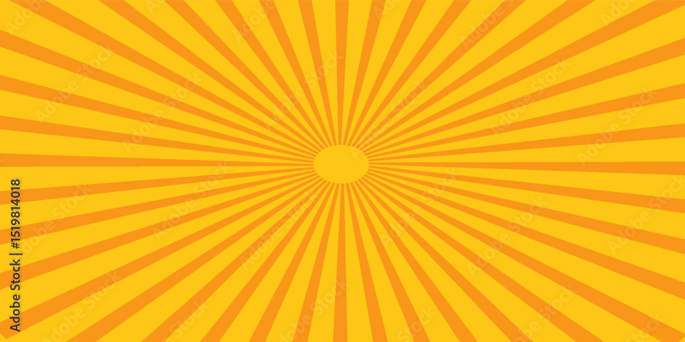 Orange sun ray light pattern background. Sunburst Abstract texture. Vector Illustration. Orange sun ray light pattern background. Sunburst Abstract texture. Vector Illustration.