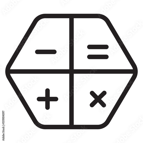 Calculator Math Tool Line