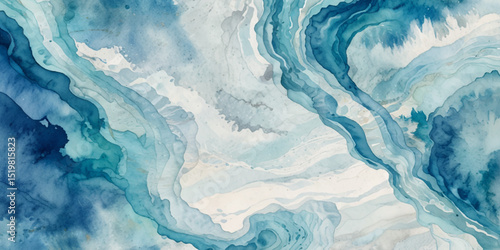 Wallpaper Mural Seamless wave water ocean soft blue curve line background. Vector sea, wave, water background.	 Torontodigital.ca