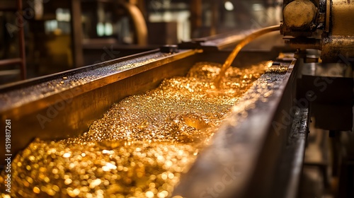 industrial machine in factory