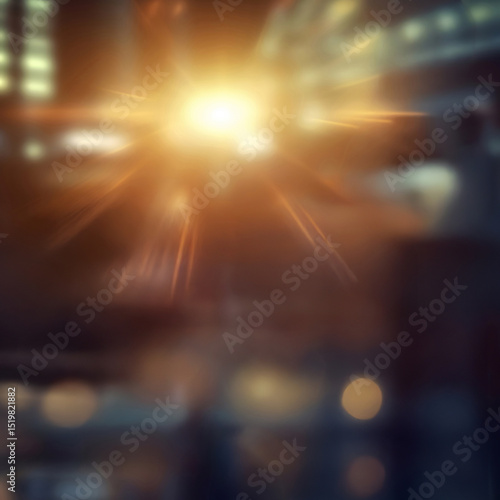 motion blur of a city lights, abstract background.
