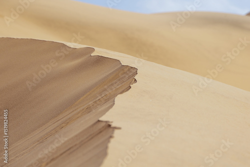 Dunas do deserto da Arábia Saudita