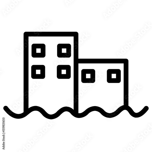 Floods Damage Climate Line