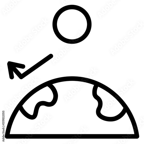 Green House Effect Line