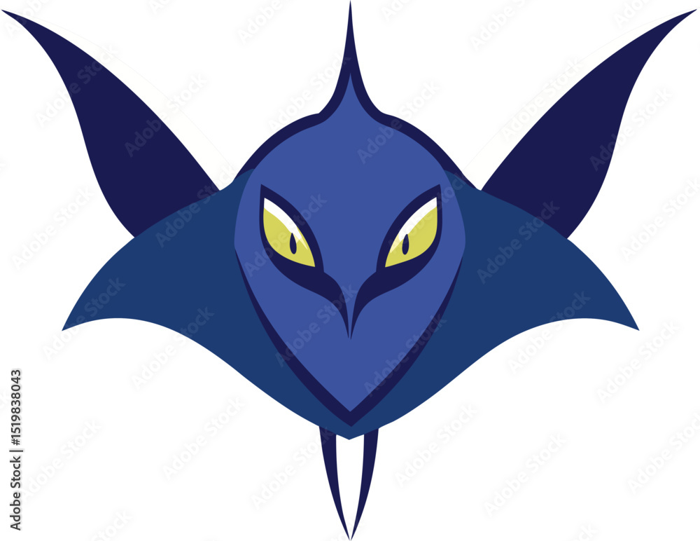 Fototapeta premium blue eyes isolated on white background