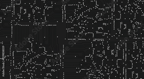 Circuit board technology background with hi-tech digital data connection system and computer electronic design.  Abstract digital background with technology circuit board texture.