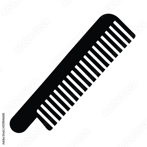 comb glyph icon , designed for web and app