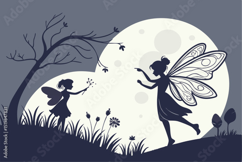 Black Magic: The Silhouetted Fairies