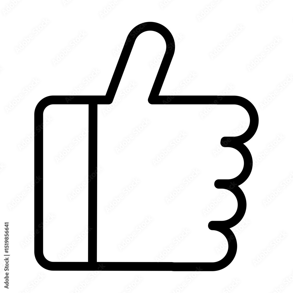 User interface thumbs up icon User interface thumbs up icon