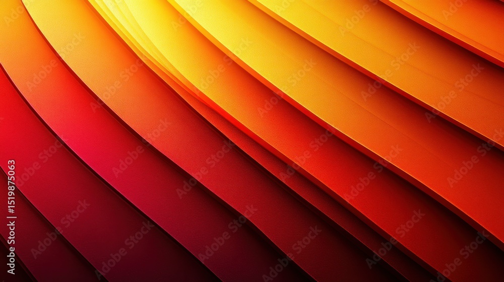 Obraz premium Abstract vibrant radiating colors