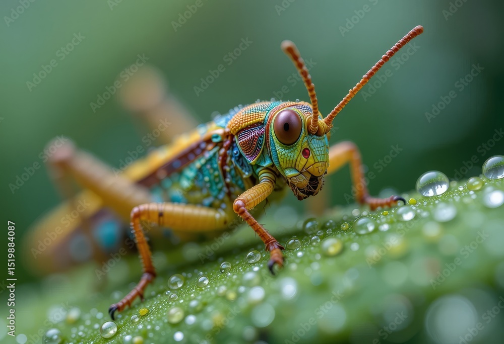 Fototapeta premium macro photography of insects 2025